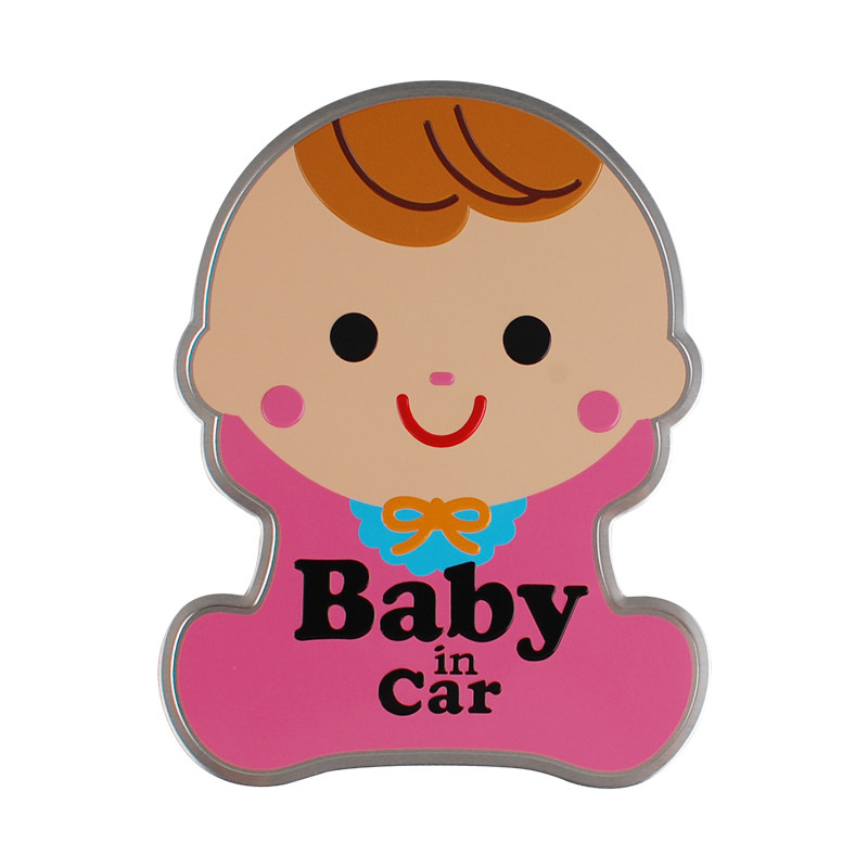 孕妇车贴婴儿baby in car车内有宝宝汽车贴纸可爱妈妈贴妈妈儿童