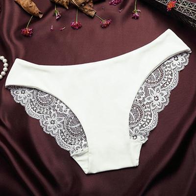 Women's Sexy Lace Panties Seamless Cotton Breathable Panty