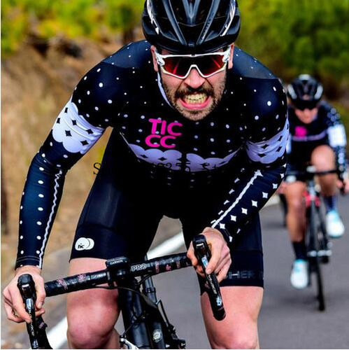 2019 Long sleeve standard weight jerseys New Men's cycling