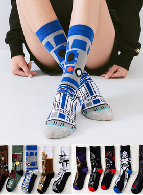 Star Wars Movie socks Master Yoda R2-D2 Cosplay Socks Wooki