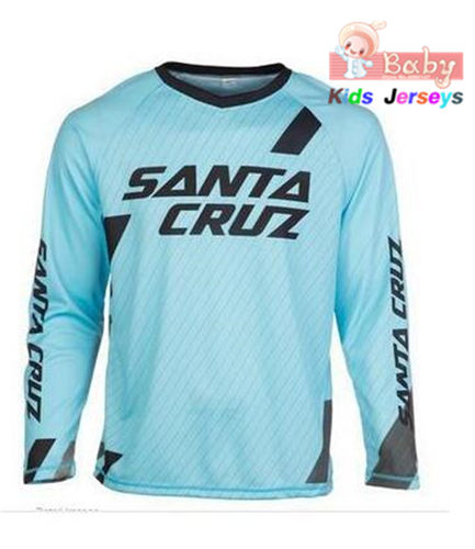 2020 New Kids  Downhill Jersey MTB Enduro Offroad Larga Mou