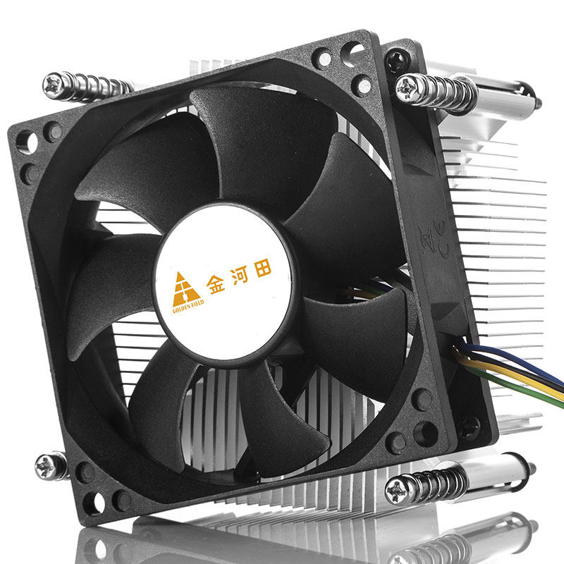 JIN HETIAN XUANBING 701 CPU COOLER 501 COPPER BOTTOM SILENT 4-PIN TEMPERATURE CONTROL DOWN PRESSURE DESKTOP COMPUTER FAN