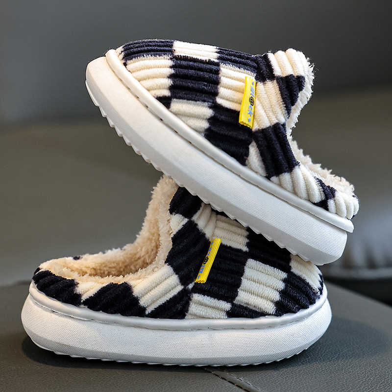 秋冬季儿童棉拖鞋亲子款家居