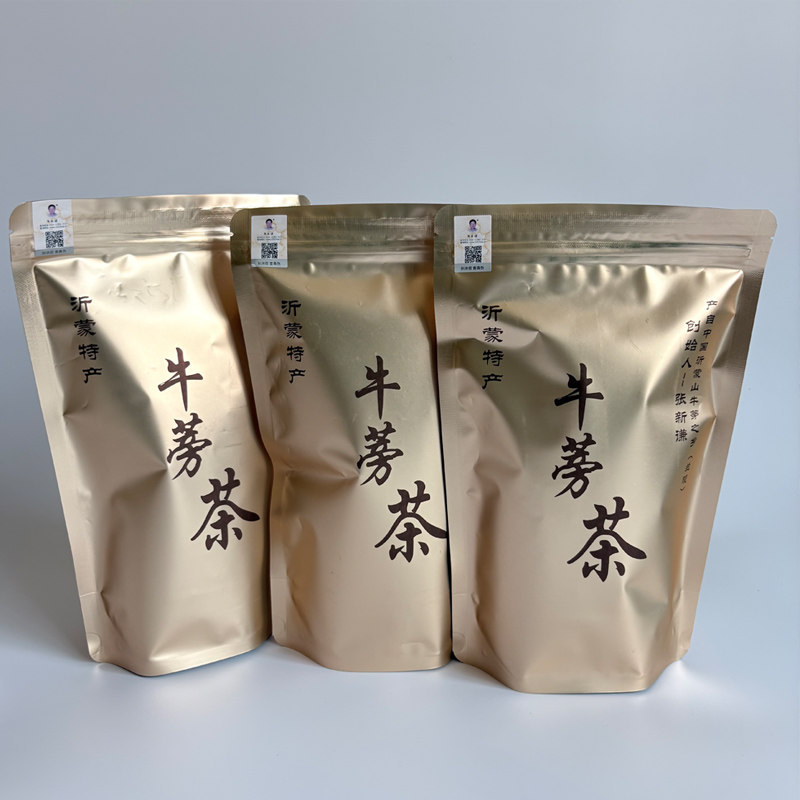张新谦多哈牛蒡茶黄金牛蒡正品兰陵牛旁茶养生600克包邮沂蒙特产
