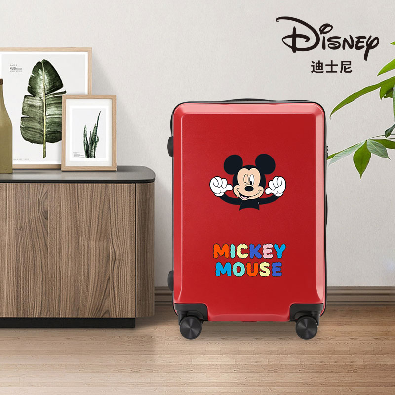 Disney/迪士尼儿童行李箱男孩学生万向轮拉杆箱20寸可登机旅行箱