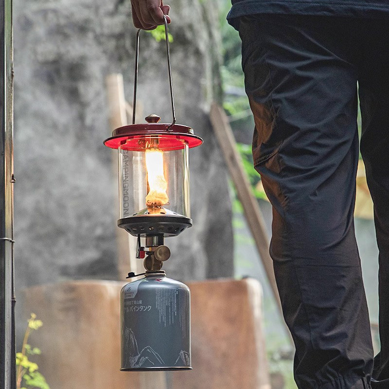 柯曼T-9月星燃气灯户外露营中大型夜灯 高颜值氛围灯帐篷照明吊灯