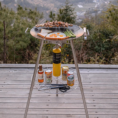 柯曼斯考特燃气烧烤架美式站立