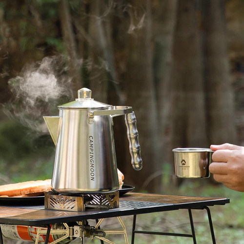 柯曼摩卡壶大容量渗滤式免滤纸