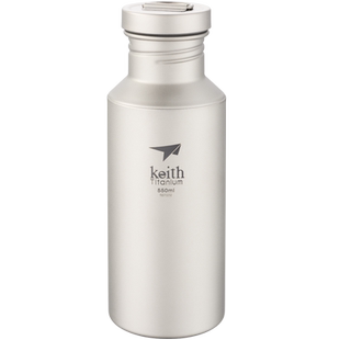 keith铠斯钛水壶户外运动水壶纯钛健康水杯便携可烧水钛壶登山壶