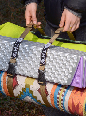 LTHW旅腾户外多用捆绑带收紧绳露营装备打包帐篷背包固定睡袋收纳