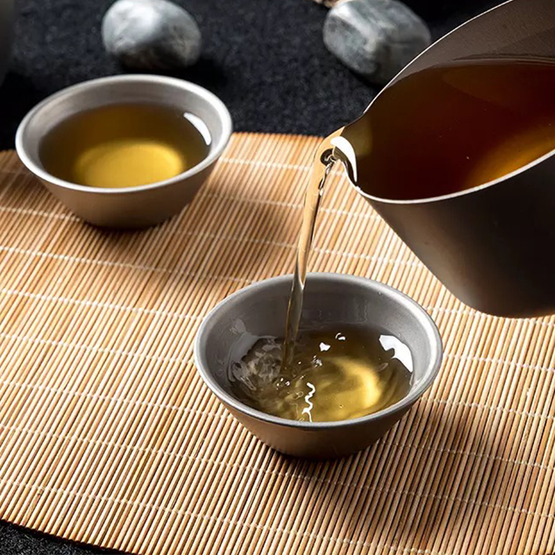 火枫般若钛功夫茶盏轻量便携