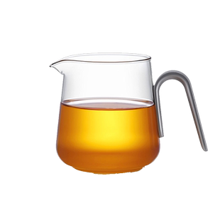 尚明公道杯加厚耐高温高硼硅玻璃分茶器大容量日式高档茶具配件