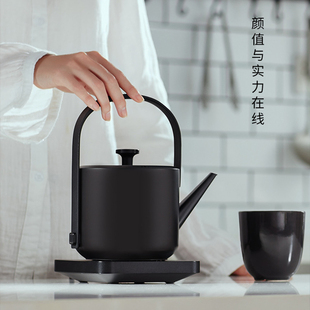 小提电热烧水壶提梁茶壶 自动变频恒温电水壶家用泡茶专用煮水壶