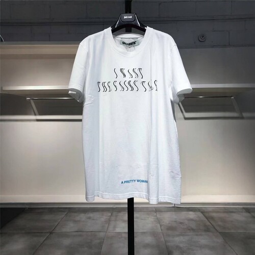M-L穿 OFF-WHITE 男款帅气字母休闲T恤 588