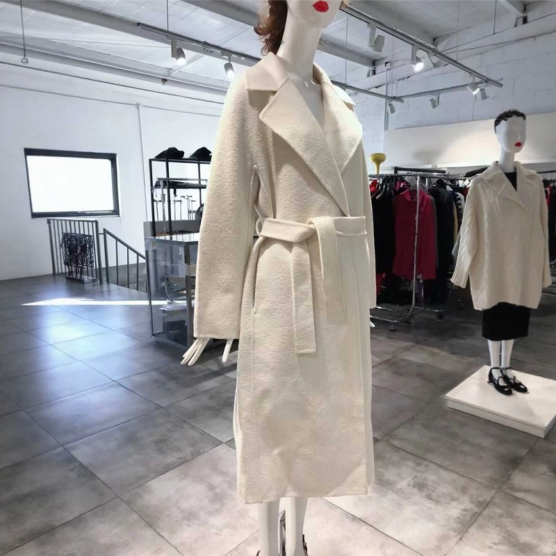 S-L穿 MAXX 优雅系带羊毛大衣 930,女装/女士精品,毛呢外套,淘宝优惠券,粉丝福利购,淘宝优惠卷