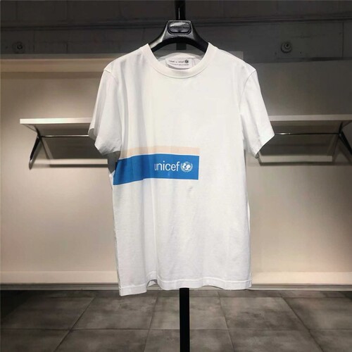 XS-M穿 CH 个性潮流字母印花圆领短袖T恤 710