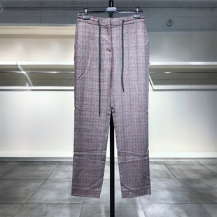 S-M穿 ELEVENTY 漂亮格纹羊毛时装裤 699