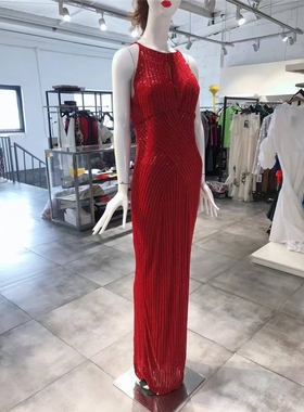 S-小L穿 RACHEL GILBERT 重工窈窕洋装连衣裙 1588