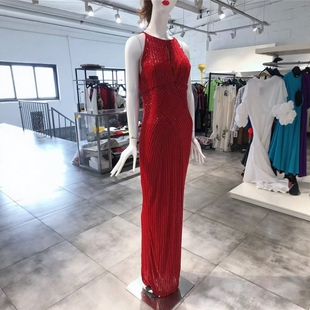 S-小L穿 RACHEL GILBERT 重工窈窕洋装连衣裙 1588