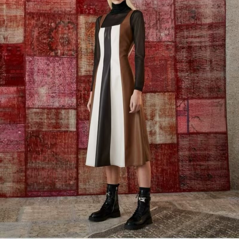 S-小M穿 SFIZIO 时尚皮革吊带裙 530,女装/女士精品,连衣裙,淘宝优惠券,粉丝福利购,淘宝优惠卷