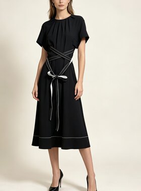 S-M穿 3.1 PHILLIP LIM 漂亮明线连衣裙 1388