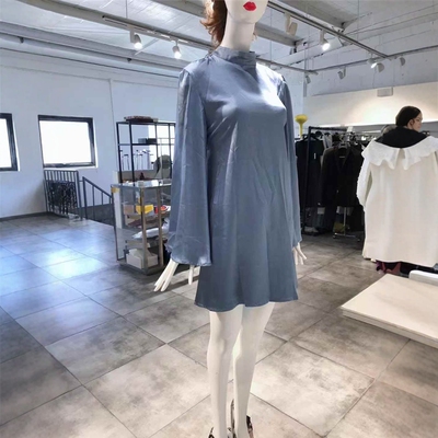 S-M穿 SIMONA A 优雅蓝色洋装连衣裙 699