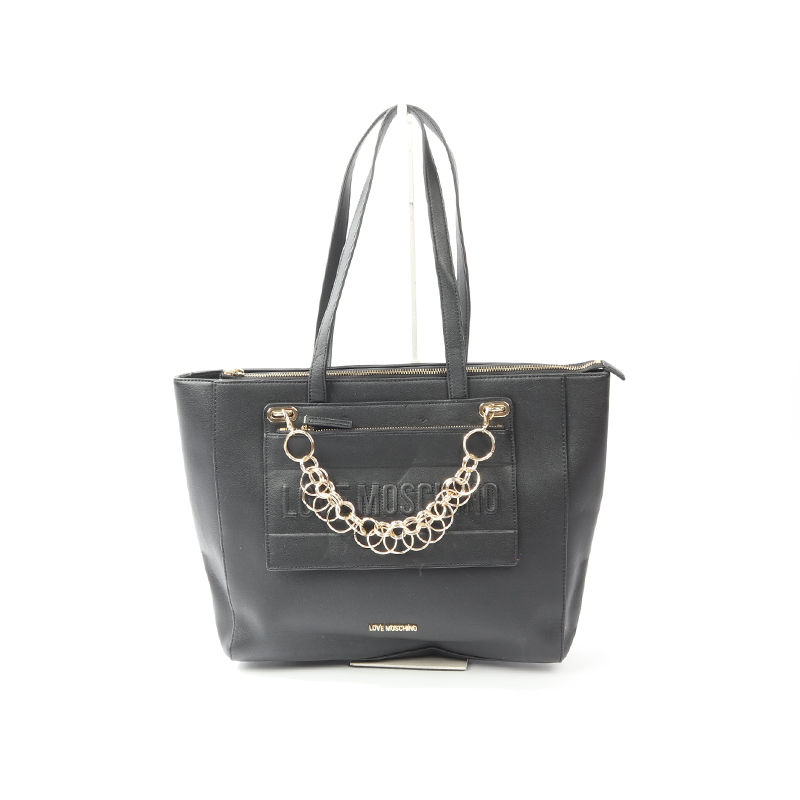 LO0VE MO0SCHINO 漂亮金链单肩手提包 660