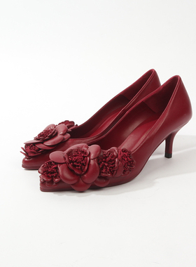 35码 DA0NIELE AN0CARANI 立体花朵时装单鞋 699
