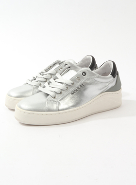 36码 NA0PAPIJRI 银灰色LOGO休闲鞋 355