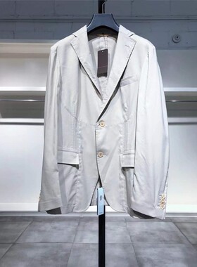S-M穿 SIVIGLIA 男款浅灰色休闲西服 470