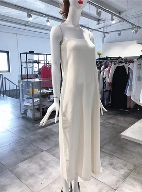 S-M穿 TH0EORY 漂亮抹胸连衣裙 766