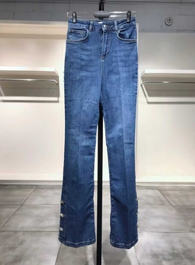 S-M穿 REBEL QUEEN BY LIU JO 经典时装牛仔裤 455