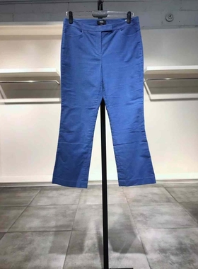 S-M穿 TH 蓝色弹性棉时装裤 470