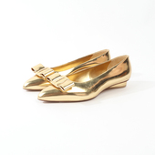 1170 6.5 5.5 单鞋 8.5码 金色时装