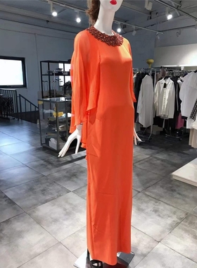 M-L穿 JENNY PACKHAM  漂亮水钻时装连衣裙 3858