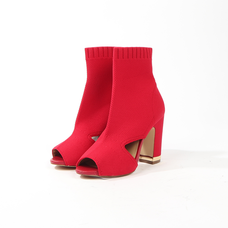 性感又迷人小鱼嘴时装靴