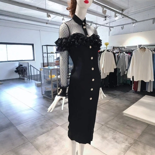 XS-S穿 AMEN 漂亮纱纱洋装连衣裙 1588