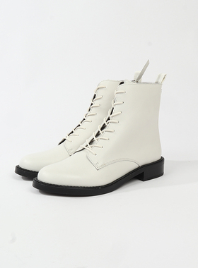 7码 SA0M ED0ELMAN 秀气油润牛皮系带时装靴 650