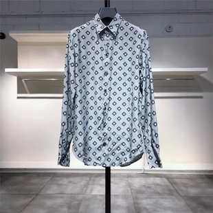 菱纹休闲衬衣 XS穿 男款 ARM 938