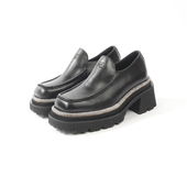 38码 SAXX 漂亮水钻边牛皮皮鞋 588