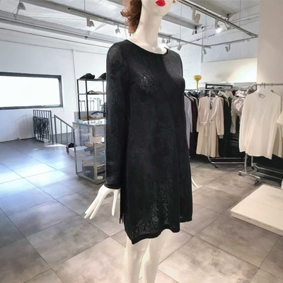 S-M穿 TWINSET 漂亮织花洋装连衣裙 660