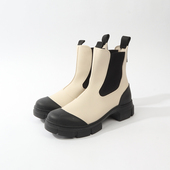 米白色雨雪靴 38码 GAXX 470