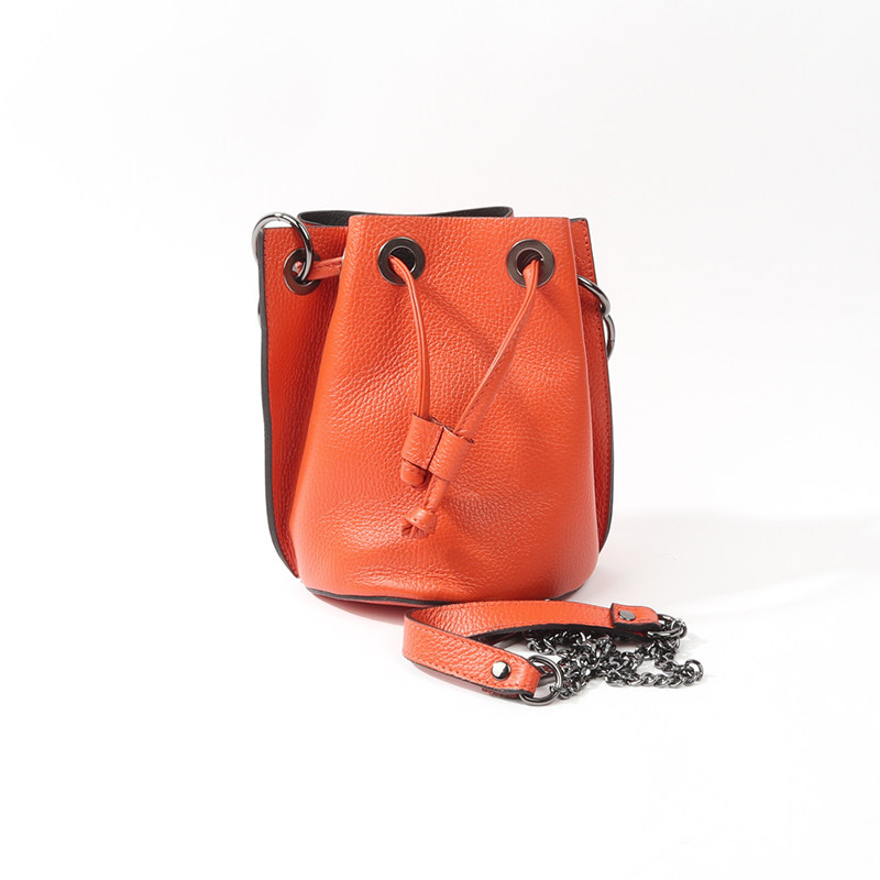 LA0URA DI MA0GGIO 橘红色牛皮时装包 699,箱包皮具/热销女包/男包,水桶包,淘宝优惠券,粉丝福利购,淘宝优惠卷