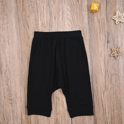 BL国内单 男宝夏款纯棉短裤 男童休闲裤运动裤平角裤子中裤大PP裤