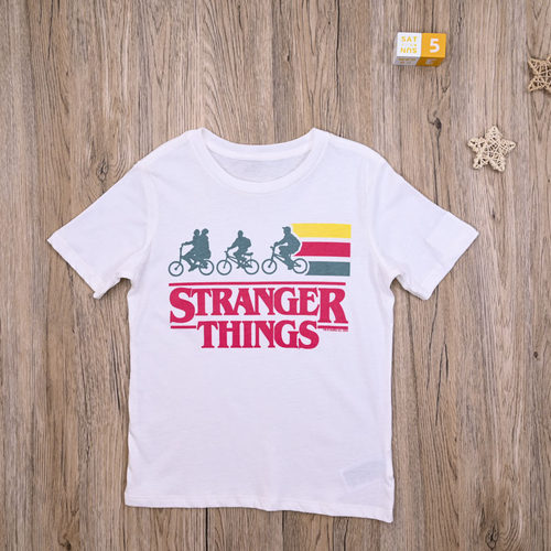 GA外贸欧美 夏季男童棉质短袖T恤男宝夏款休闲卡通圆领上衣套头衫