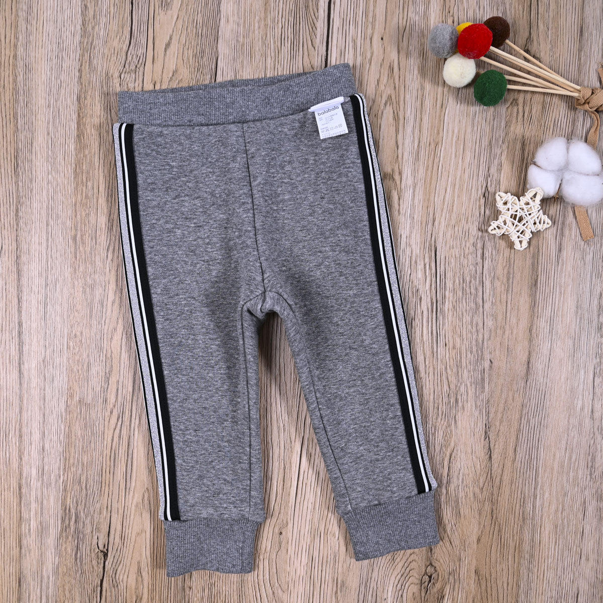 BL国内单 宝宝春秋卫裤运动裤长裤子 儿童加绒休闲裤哈伦裤小脚裤