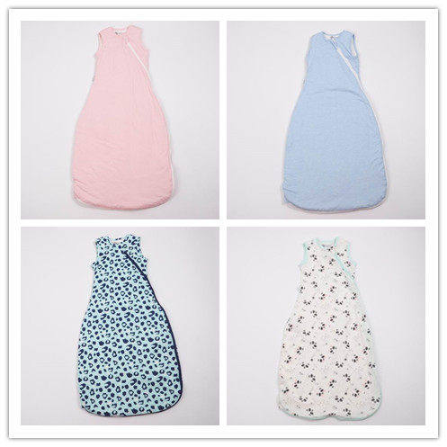 外贸欧美婴幼儿春秋夏款纯棉防踢被空调被0.2/1/2.5T小童宝宝睡袋