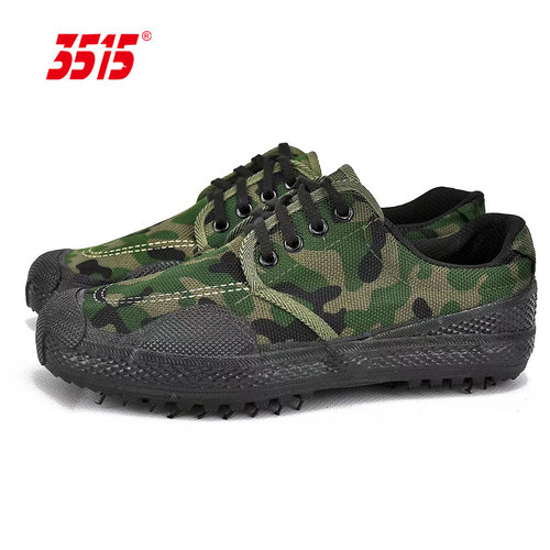 3515正品橡胶大底防滑耐磨帆布鞋