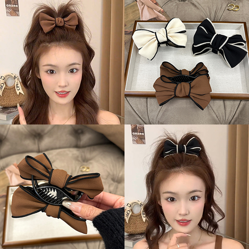 秋冬美拉德丸子头高马尾