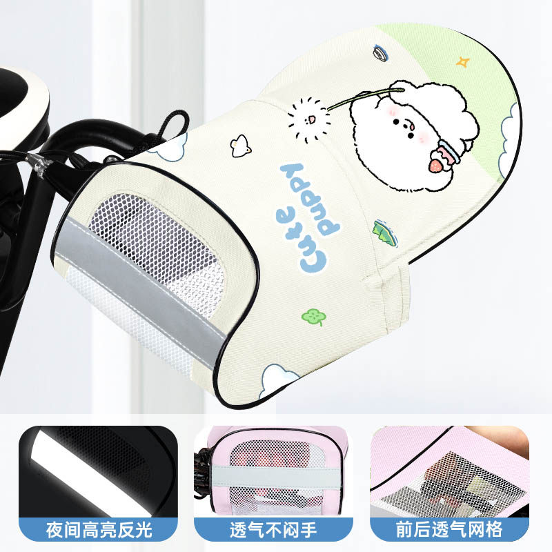 电动车防晒手套手把套电瓶摩托车把套电立体防水防紫外线护手罩夏